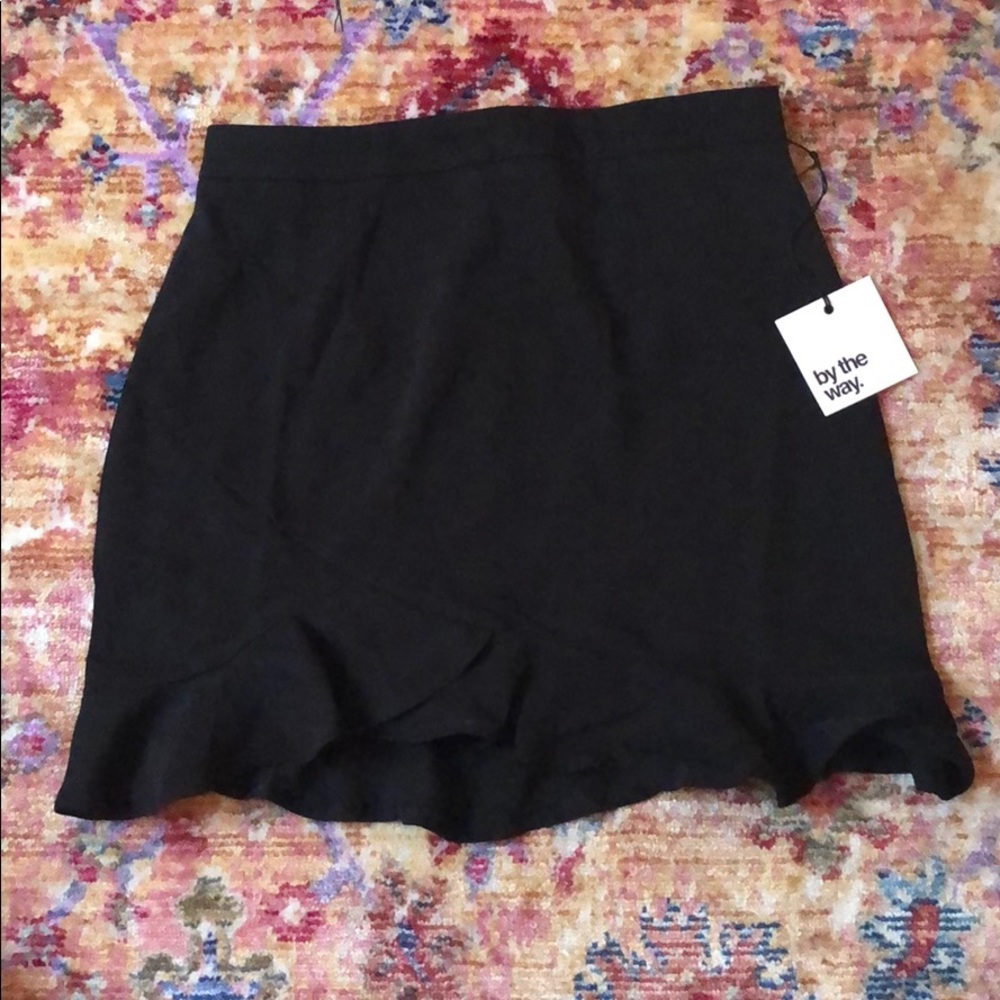 By the way black skirt